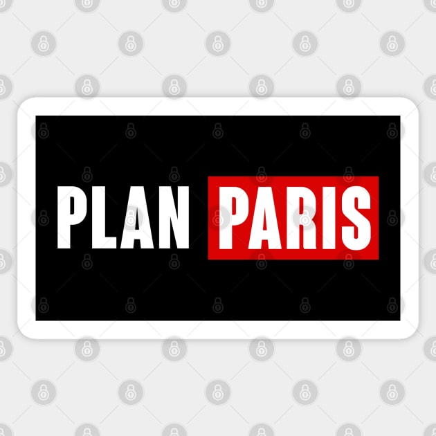 Plan Paris Sticker by ArtisanGriffinKane